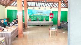 Musyawarah Masyarakat Kalurahan Bersama UPT Puskesmas Rongkop
